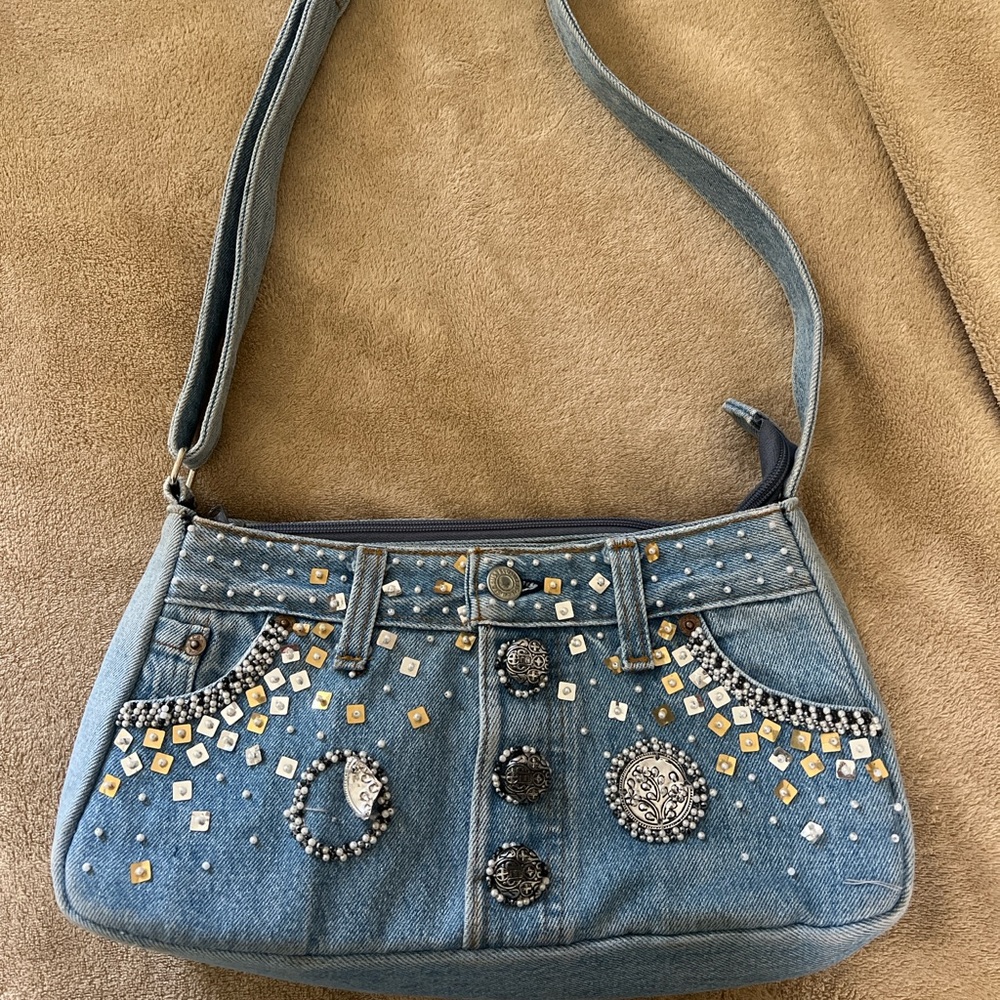 Y2K 2000s Denim Purse